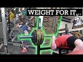 WEIGHT FOR IT... | Ab Salute | Leg day