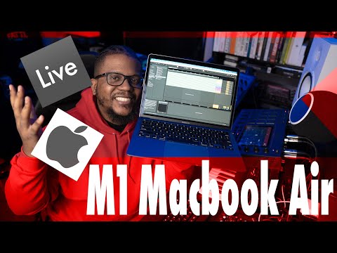 M1 Macbook Air Ableton Live 10 VST Test with Omnisphere and Keyscape