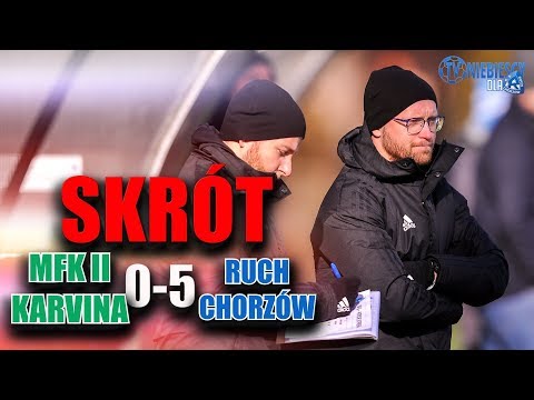 Skrót: MFK II Karvina 0-5 Ruch (15.02.2020 r.)
