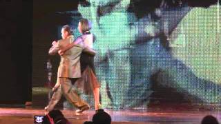 MUNDIAL DE TANGO 2011 FINALISTAS ESCENARIO EDISON CHAVES AGUILLON Y TATIANA LOPEZ RODRIGUEZ