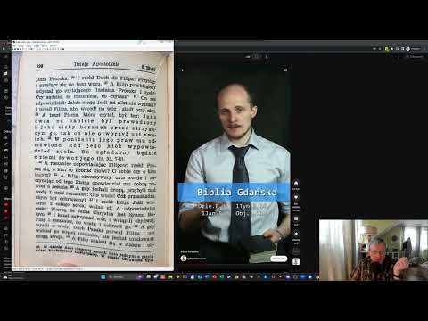 Błędy w Biblii Gdańskiej polemika z @PiotrSkurzynski na przykładzie Dz. 8.37, cz. 1/2