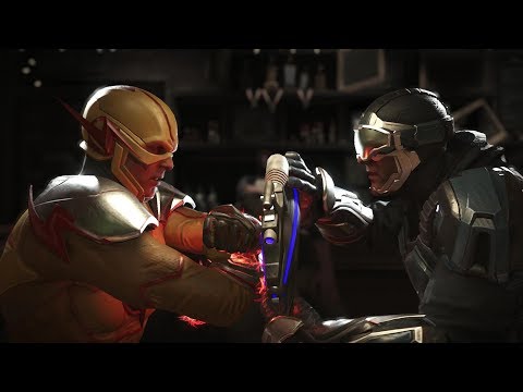 Injustice 2 : Reverse Flash Vs Captain Cold - All Intro/Outros, Clash Dialogues, Super Moves