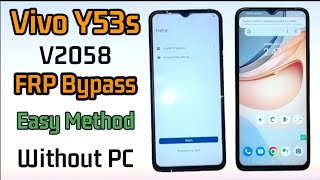 Vivo Y53s Frp Bypass (Android 13) Without PC