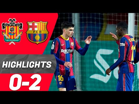 Cornellà vs Barcelona 0-2 Highlights / Resumen / Melhor Momentos - 2021
