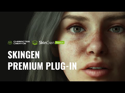 SkinGen Premium Plug-in - Realistic Skin Creation & Daz Texture Import for Character Creator