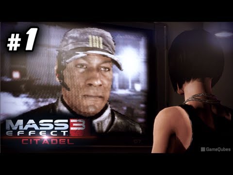 Mass Effect 3 - Citadel DLC - Gameplay Walkthrough - Part 1 - Lets Play HD