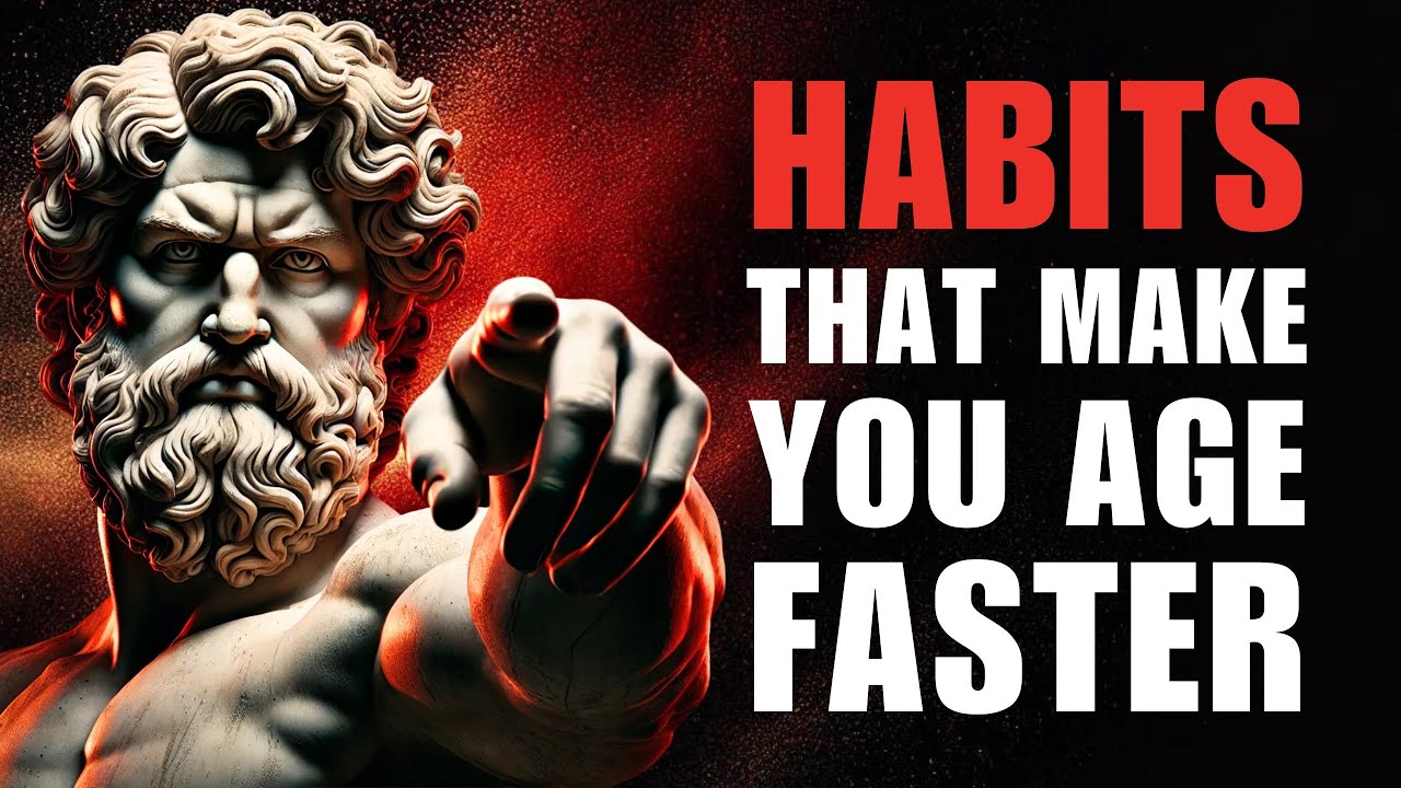 13 Bad Habits That Make You Age Faster - STOIC PHILOSOPHY