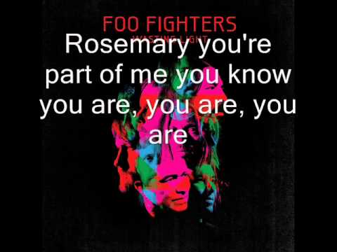 Foo Fighters - Dear Rosemary (lyrics, HQ)