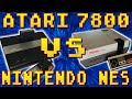 Nintendo Nes Vs Atari 7800 28 Games Compared