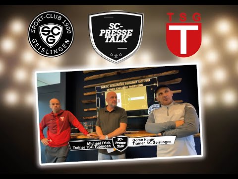 SC-PresseTalk SC Geislingen - TSG Tübingen 2:1