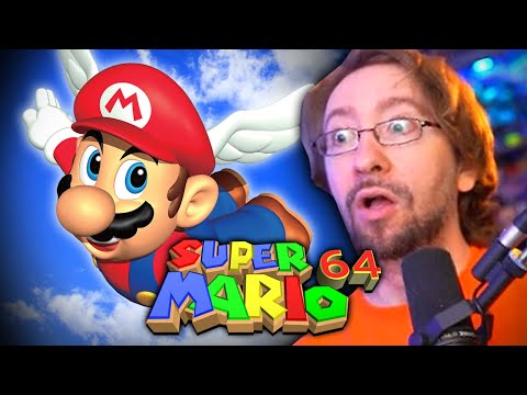 MAX PLAYS: Mario 64...for the 1ST TIME! - FULL Playthru