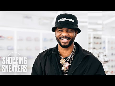 Bryson Tiller Goes Shopping for Sneakers at Kick Game