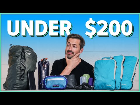 9 Budget Travel Essentials All for Around $200 (Cheap Travel Gear)