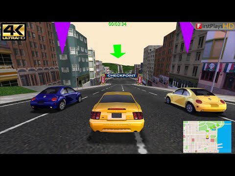 Midtown Madness 2 (2000) - PC Gameplay 4k 2160p / Win 10