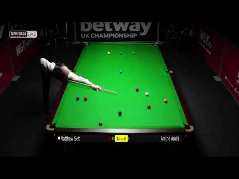 Round 1: Matthew Selt  vs Amine Amiri    2020 Snooker UK Champs