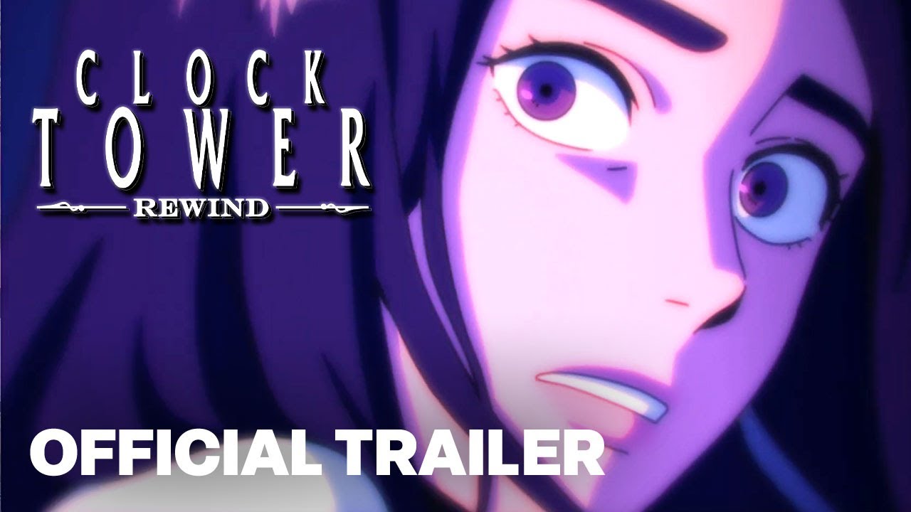 『Clock Tower: Rewind』のアニメーション版オープニング映像を紹介する公式トレーラーのサムネイル画像