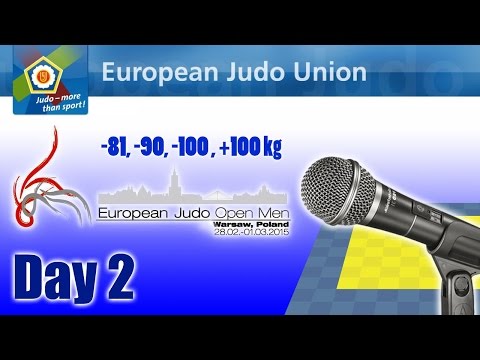 European Open Men - Warsaw 2015 - Day 2