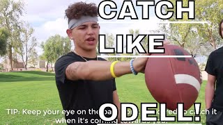 How To Catch A Football With One Hand Like Odell