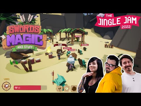 There's no presents, coal for everyone - (Almost) Jingle Jam Highlights! Swords 'n 'Magic and Stuff