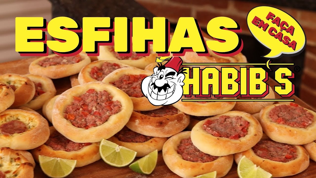 ESFIHA HABIB'S | FAÇA EM CASA PARA VENDER