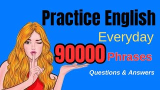 90000 Basic English Phrases for Conversation
