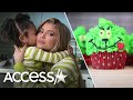 Kylie Jenner Stormi Make Grinch Cupcakes