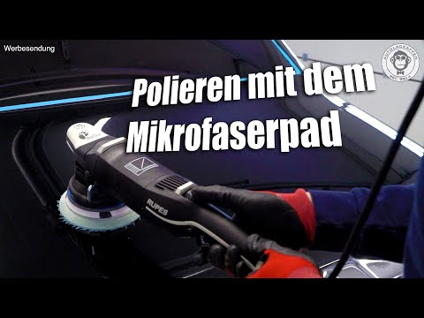Polieren mit dem Mikrofaserpad | Exzenterpolierer | Autolackaffen