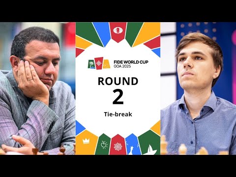 🇦🇿 Rauf Mamedov – Rasmus Svane 🇩🇪 | FIDE World Cup 2025 | Round 2 | Tie-break