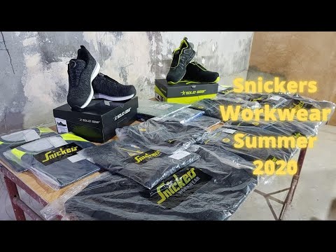 Snickers Workwear Latest Summer 2020 NEW Range Features Video by Tibby Singh