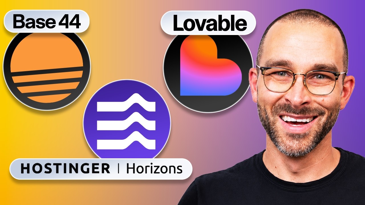 BEST AI app builder? | Hostinger Horizons vs Base44 vs Lovable
