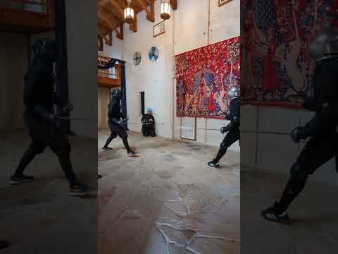 Rapier & Dagger Parry & Riposte in the second intention #rapieranddagger #hema