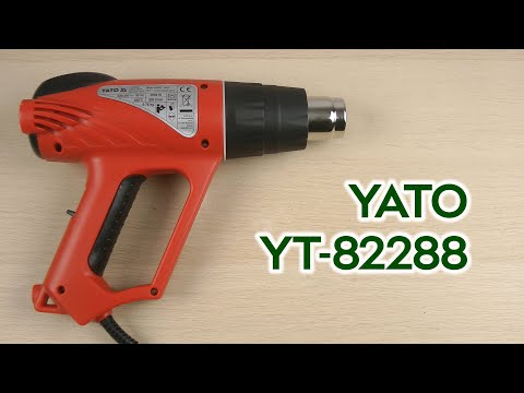 Фен сетевой YATO 2000 Вт, 0-550°C, режимы 350°C/500°C (YT-82288) Фен сетевой YATO 2000 Вт, 0-550°C, режимы 350°C/500°C (YT-82288)