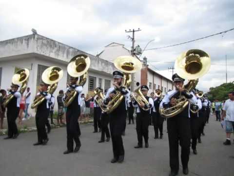 Banda Marcial de Barra Mansa - Entrada no campeonato nacional da CNBF