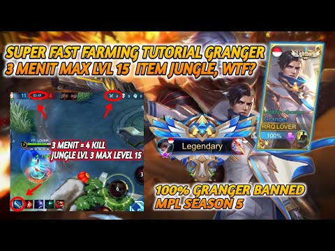 TUTORIAL GRANGER SUPER FAST FARMING SEASON 15 - LOVER