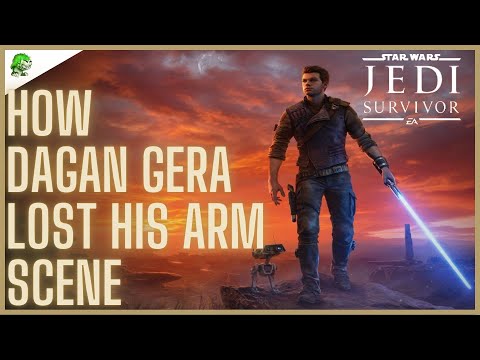 Star Wars Jedi Survivor How Dagan Gera Lost His Arm Scene