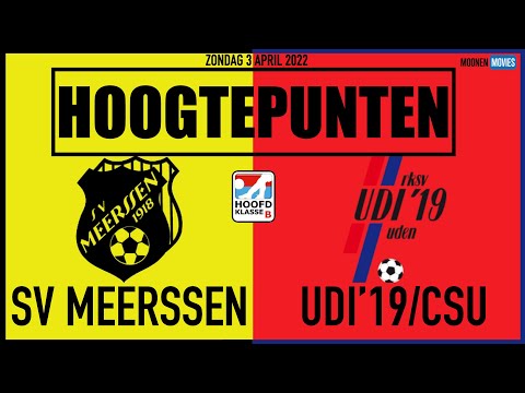 Hoogtepunten SV Meerssen UDI'19/CSU 03-04-2022
