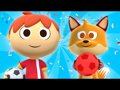 ⚽ ¡Vamos a Jugar al Futbol con Tufín y Rocco! ⚽ Canciones del Zoo