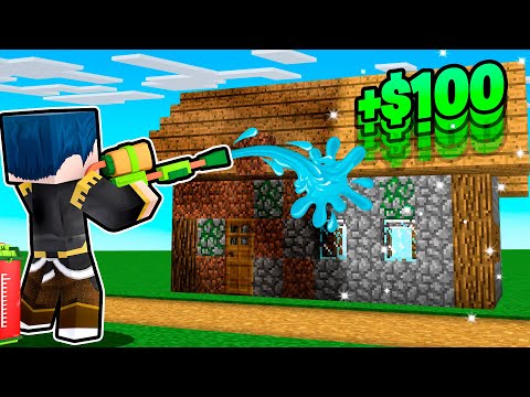 HO APERTO UNA DITTA DI PULIZIE SU MINECRAFT!