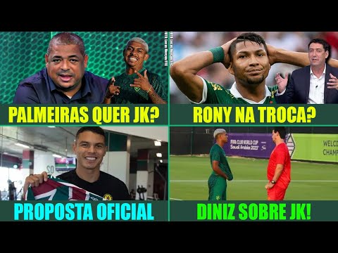 🚨JOHN KENNEDY NO PALMEIRAS EM TROCA DE RONY? ENTENDA ESSE CASO... | ATUALIZAÇÃO SOBRE THIAGO SILVA!