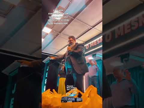 Cruzada Evangelística em Santana do São Francisco- SE com o Pastor Wânio Lima.