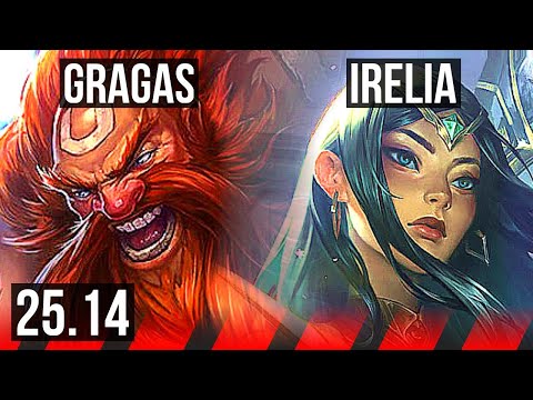GRAGAS vs IRELIA (TOP) | 7/2/10 | KR Master | 25.14