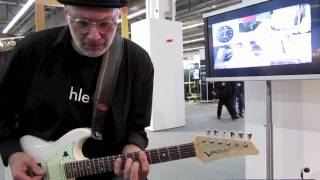 Andreas Scmid Martelle Rocks the James Tyler Variax at MusikMesse