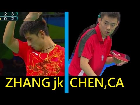 [TT sngl]Chen ChienAn(TPE), Zhang JK Jike game 34 (edit)