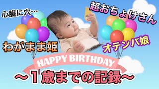 りんちゃん１歳おめでとう!!!生まれてきてくれてありがとう!!!