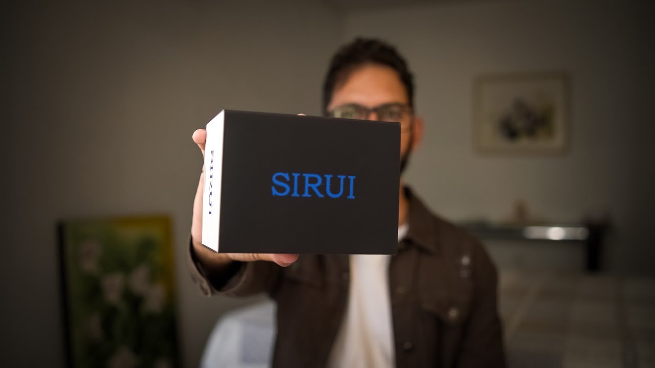 Lente 23mm F1.2 Sirui - Fui taxado no aliexpress