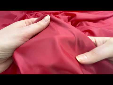 Red Polyester Lycra Fabric