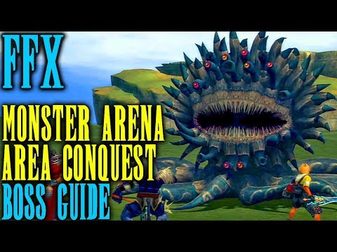 Final Fantasy X - Monster Arena Boss Guide - Area Conquest - AI, Tips & Tricks
