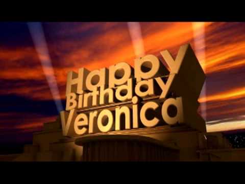 Happy Birthday Veronica