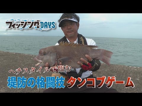 「ヘチスタイルで臨む　堤防の格闘技タンコブゲーム」