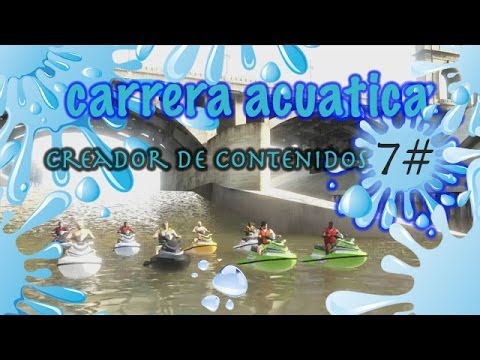 GTA V CARRERA ACUATICA (CREADOR DE CONTENIDOS 7)